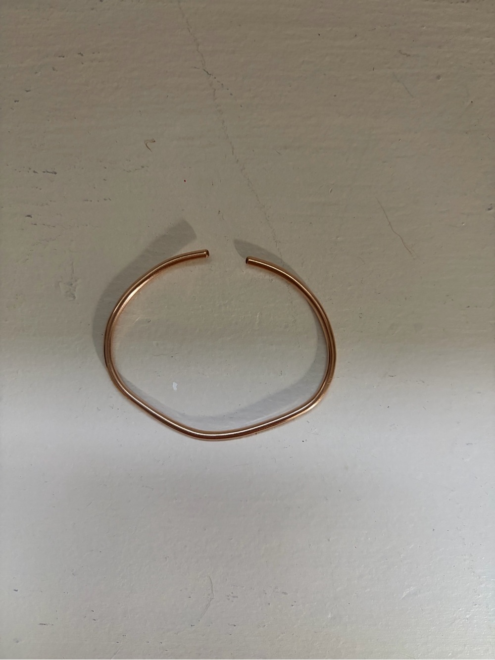 Yellow Gold Open Cuff Bracelet - Picture 4 of 5